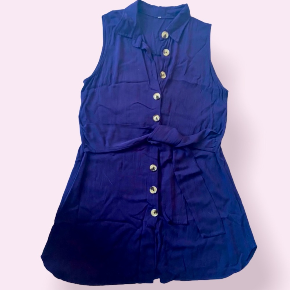 Button Down Cotton Dress